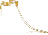 Thumbnail for your product : Hampton Sun Arme De L'Amour Roman gold-plated anklet