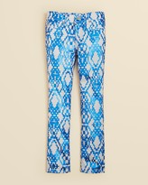 Thumbnail for your product : 7 For All Mankind Girls' The Skinny Geometric Print Jeans - Sizes 7-14