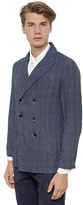 Thumbnail for your product : Barena Double Breasted Prince Of Wales Jacket