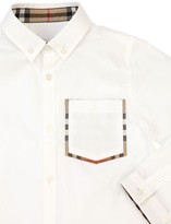 Thumbnail for your product : Burberry Cotton Oxford Shirt W/ Pocket