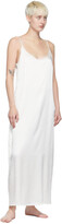 Thumbnail for your product : La Perla White Silk Midi Dress