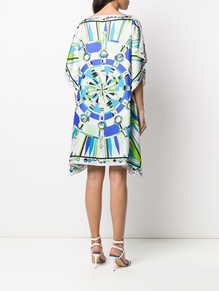 Emilio Pucci Abstract Print Handkerchief Dress