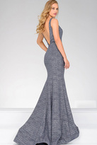 Thumbnail for your product : Jovani Glamorous Low Back Prom Dress 45830