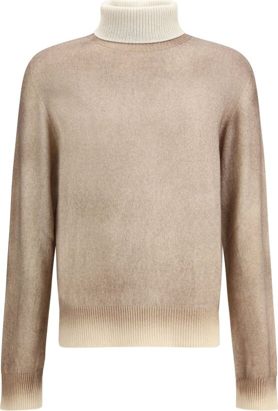 Aragona Cashmere Gradient Turtleneck Knitwear
