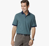Thumbnail for your product : Johnston & Murphy Short-Sleeve Heathered Polo
