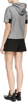 Thumbnail for your product : RED Valentino Two-Button Mini Skort