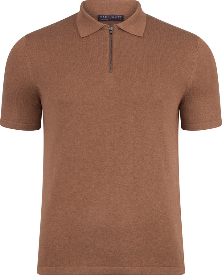 Camel Polo Shirt | Shop The Largest Collection | ShopStyle