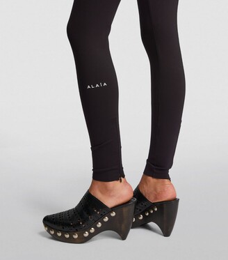 Alaia Zipped Leggings - ShopStyle