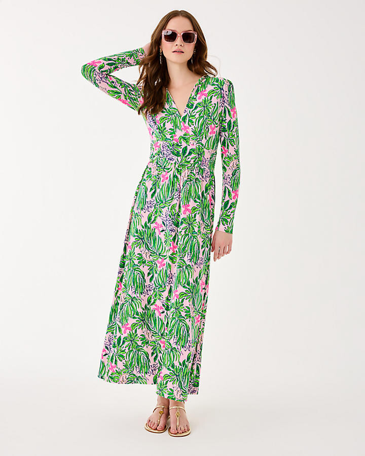 Lilly Pulitzer Solene Long Sleeve Midi Dress