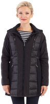 Thumbnail for your product : 1 Madison Petite Zip Front Puffer Coat