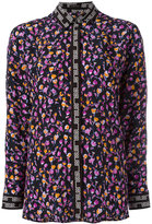Versace - chemise à fleurs - women - Soie - 42