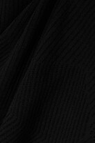 Thumbnail for your product : AZ Factory Mybody Bow-detailed Ribbed Stretch-knit Dress - Black