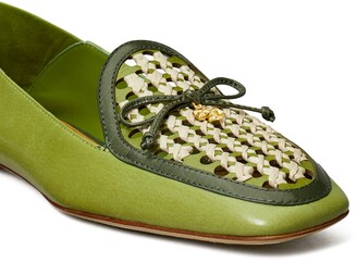 Tory Burch Charm Woven Loafer - ShopStyle