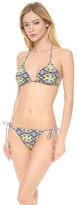 Thumbnail for your product : Red Carter Patch Reversible Triangle Bikini Top