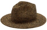 Thumbnail for your product : REINHARD PLANK HATS Norma Straw Fedora Hat - Black