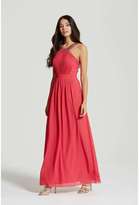 Thumbnail for your product : Little Mistress *Little Mistress Pink Embellished Maxi Dress