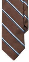 Thumbnail for your product : Black Brown 1826 Striped Tie