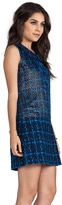 Thumbnail for your product : Anna Sui RUNWAY Pop Tweed and Textured Linen Dress