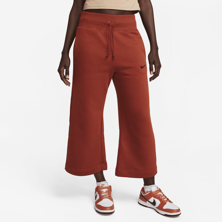 Nike Womens Sportswear Phoenix Fleece High-Waisted Cropped