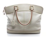 Thumbnail for your product : Louis Vuitton Pre-Owned Ivory Suhali Lockit GM Tote Bag