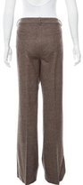 Thumbnail for your product : John Galliano Mid-Rise Wool Pants