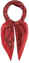 Thumbnail for your product : Acne Studios Violett Paisley-print Bandana Scarf - Red