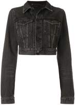 Thumbnail for your product : Alexander Wang cropped denim jacket