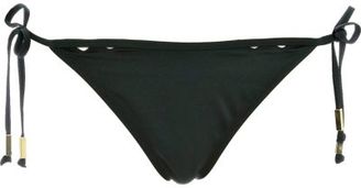 River Island Womens Green triangle cut out bikini bottoms