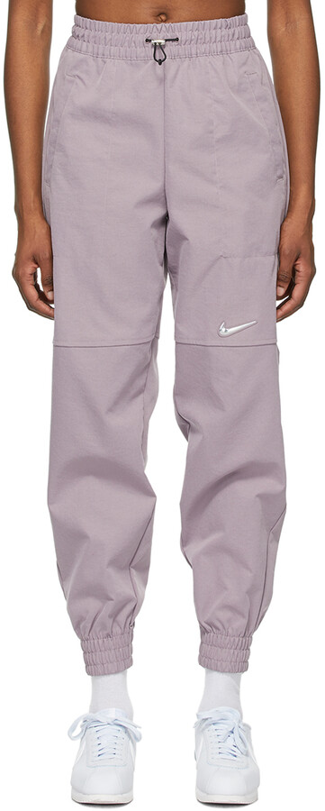 women's nike sportswear midrise drawstring cuff pants