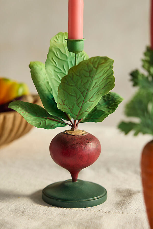 Root Vegetable Taper Holder at Terrain
