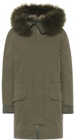 Thumbnail for your product : Yves Salomon Army shearling-trimmed down parka