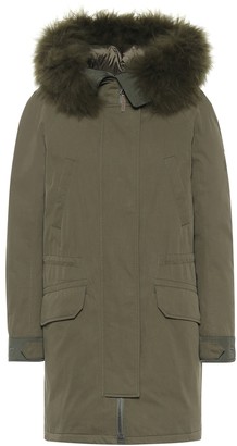 Yves Salomon Army shearling-trimmed down parka
