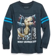 Thumbnail for your product : JEM 'Worst Drummer Ever' Graphic Long Sleeve T-Shirt (Toddler Boys & Little Boys)