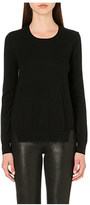 Thumbnail for your product : J Brand Fashion Theodate wool and chiffon jumper