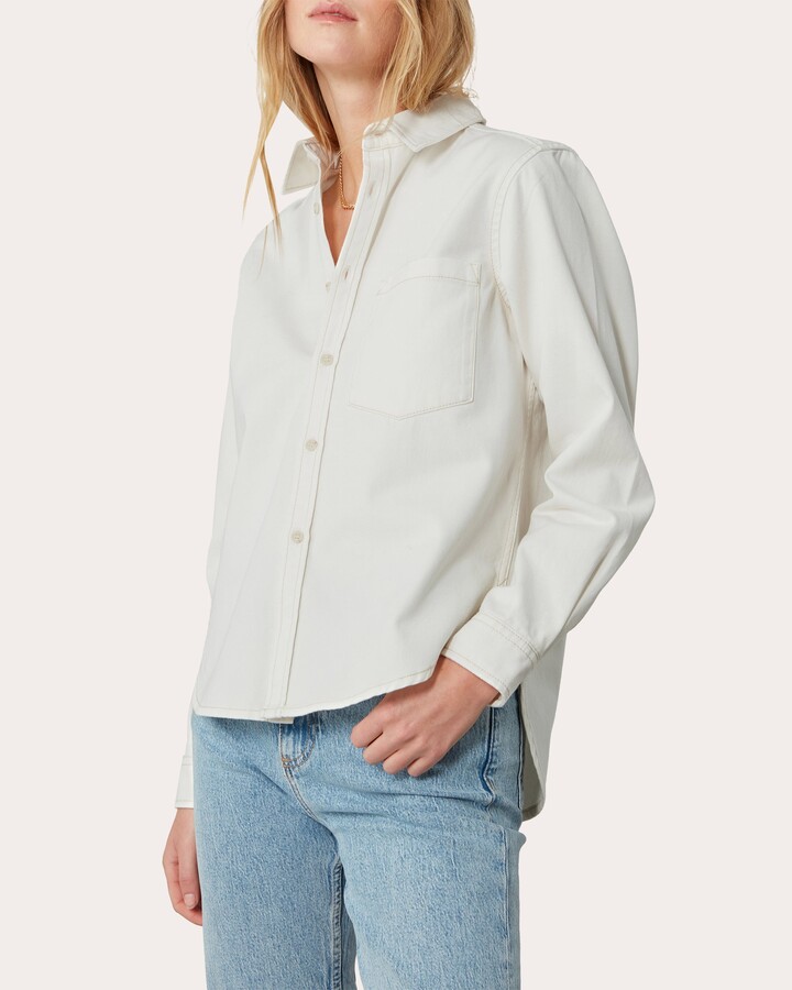 With Nothing Underneath The Classic Denim Shirt