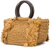 Thumbnail for your product : Carolina Santo Domingo woven tote bag