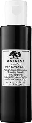 Origins Clear Improvement Active Charcoal Exfoliating Cleansing Powder to Clear Pores
