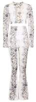 Thumbnail for your product : boohoo NEW Womens Knitted Snake Print Trouser Set in Polyester