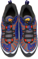 Thumbnail for your product : Nike Grey and Orange Air Max 98 Sneakers