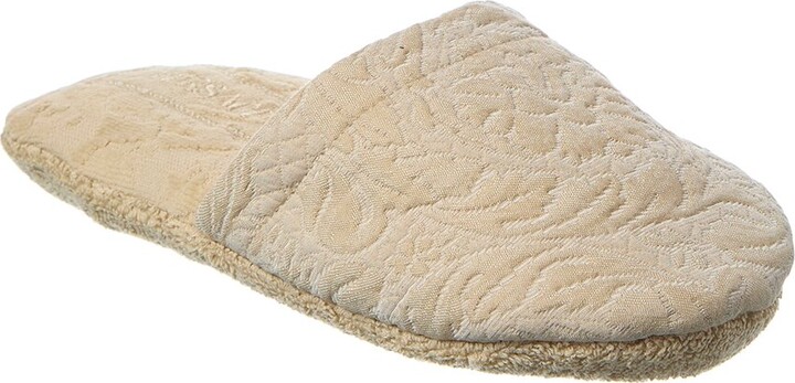 Versace Home Barocco Loungewear Slippers