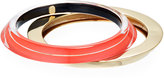 Thumbnail for your product : Alexis Bittar Angled Bangle Bracelet Duo