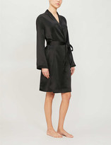 Thumbnail for your product : La Perla Notch-lapel silk dressing gown