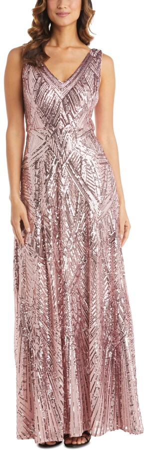 nightway sequin gown