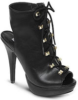 Thumbnail for your product : JCPenney Olsenboye Extra Lace-Up High Heel Booties