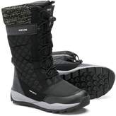 Thumbnail for your product : Geox Kids tall padded boots
