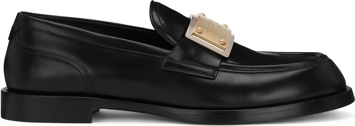 Dolce & Gabbana Calfskin Bernini Loafers