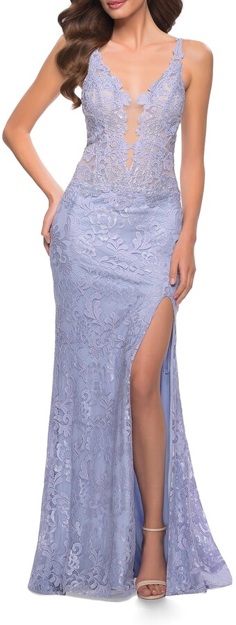 periwinkle evening gowns