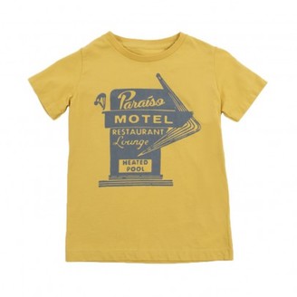 Bellerose Paradiso Motel  Keny T-shirt Yellow