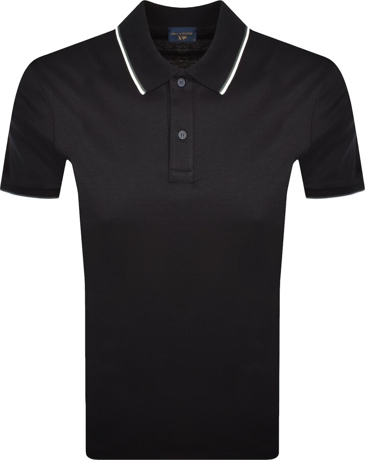 Paul & Shark Paul And Shark Logo Polo T Shirt Navy Blue