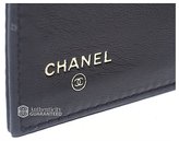 Thumbnail for your product : Chanel Pre-Owned Black Lambskin Camellia Wallet